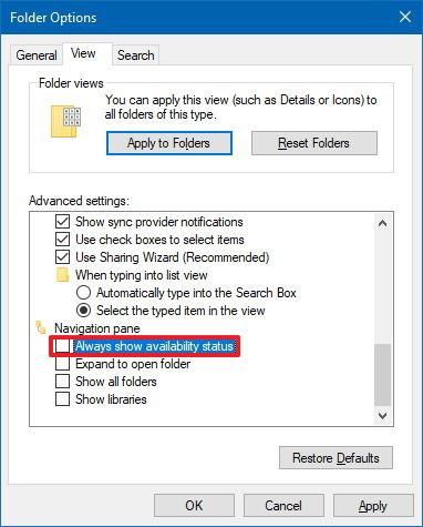 Як вимкнути піктограму стану синхронізації OneDrive у Провіднику файлів у Windows 10