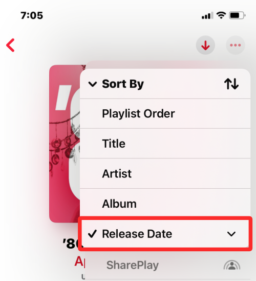 Як сортувати списки відтворення в Apple Music на iOS 16