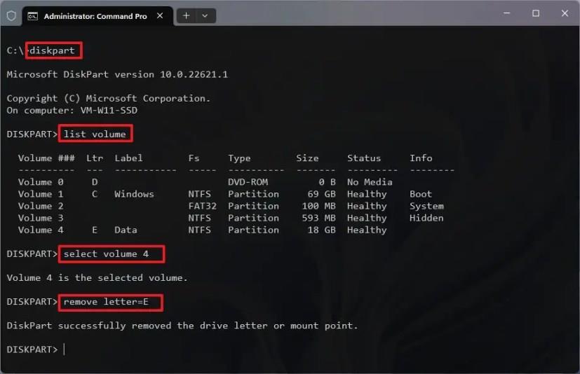 Як видалити букву диска на Windows 11
