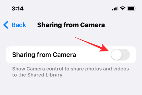 Fényképek és videók megosztása a fényképezőgépről az iPhone megosztott könyvtárába