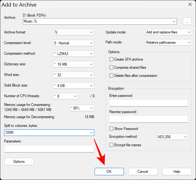 A 7-Zip használata Windows 11 rendszeren