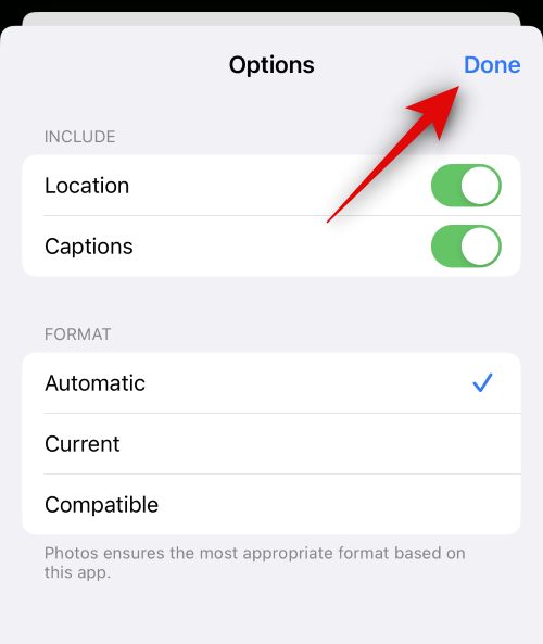 Kuinka mukauttaa valokuva-asetuksia lähetettäessä kuvaa iOS 17:ssä
