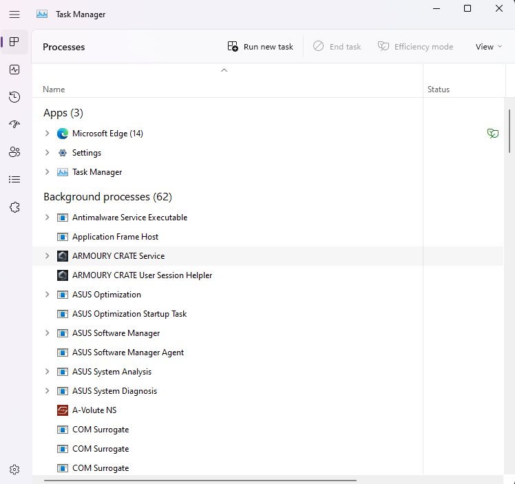 A Windows 11 22H2 frissítés Feladatkezelőjének újdonságai