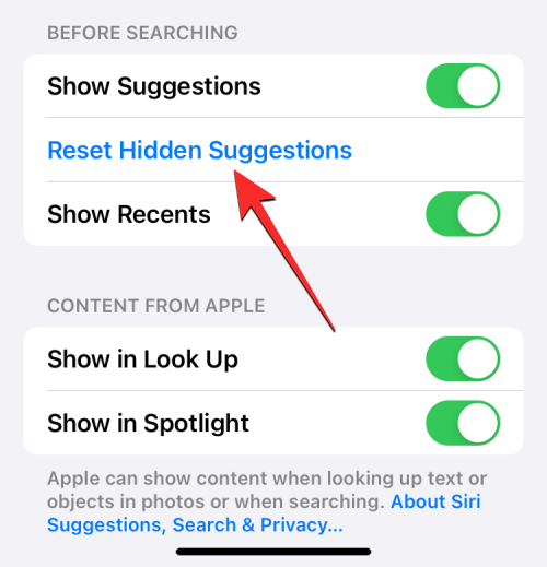 IOS 17: Hogyan lehet visszaállítani a rejtett Siri-javaslatokat az iPhone-on