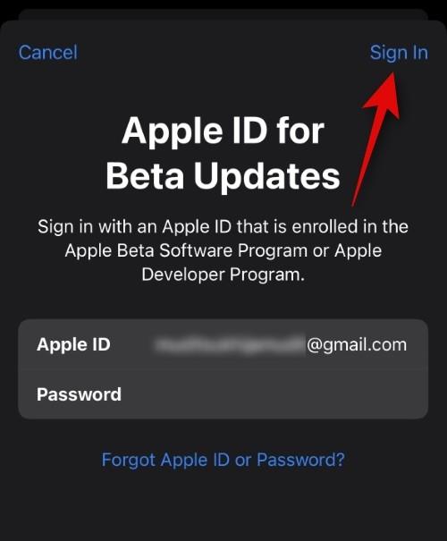 Jak si vybrat jiné Apple ID pro aktualizace iOS Beta