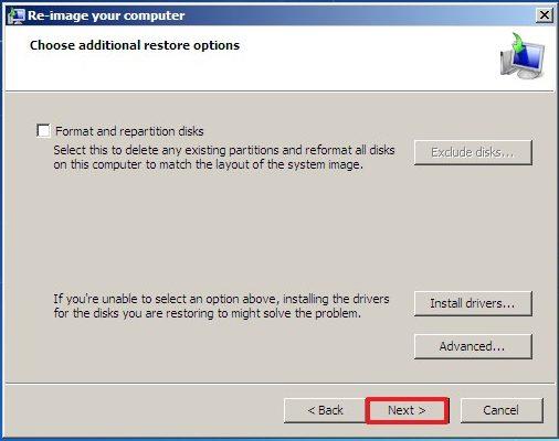 Jak vytvořit úplnou zálohu v systému Windows 7