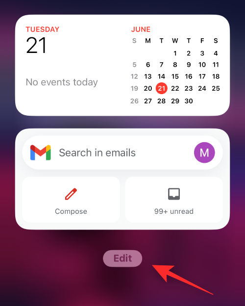 Sådan administreres widgets på iPhone på iOS 16