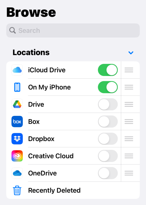 Slik legger du til Google Drive, OneDrive og DropBox i Files-appen på iPhone