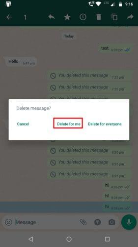 Kaikki mitä sinun tarvitsee tietää WhatsApp Delete for Me -sovelluksesta