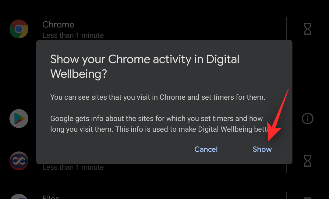 Webhely blokkolása Androidon a Digital Wellbeing és a Chrome használatával