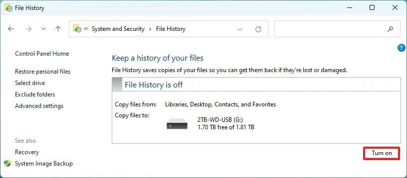 Як створити автоматичну резервну копію файлів у Windows 11