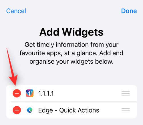 Sådan administreres widgets på iPhone på iOS 16