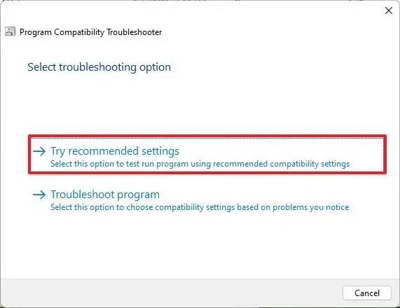Jak spustit starou aplikaci v režimu kompatibility v systému Windows 11
