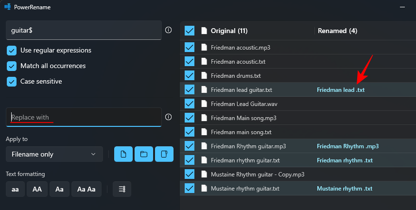 Windows PowerToys: Jak dávkově přejmenovat soubory a složky pomocí PowerRename