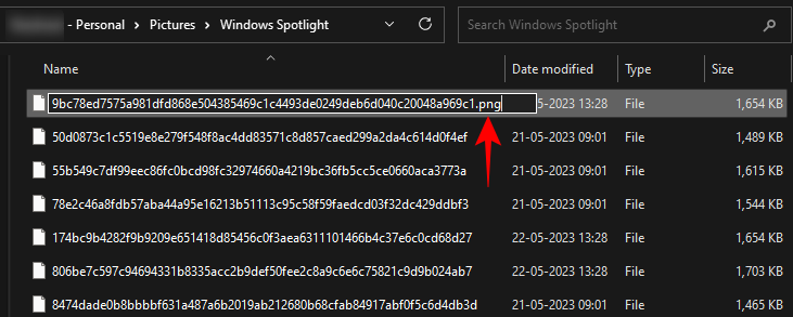 Windows Spotlight háttérképek letöltése számítógépére