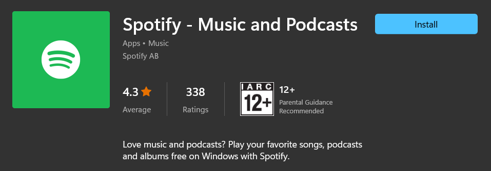 A Spotify eltávolítása Windows 11 rendszeren