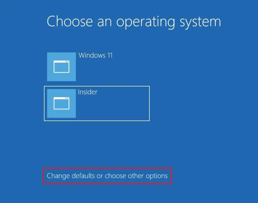 Jak změnit pořadí spouštění UEFI (BIOS) v systému Windows 11