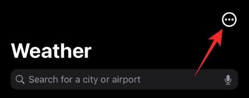 Jak opravit vybití baterie aplikace Weather na iOS 16