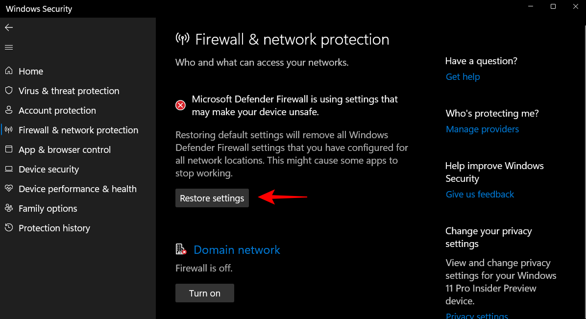 Як увімкнути Windows Defender у Windows 11