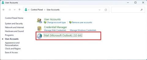 Slik sletter du profil i Outlook