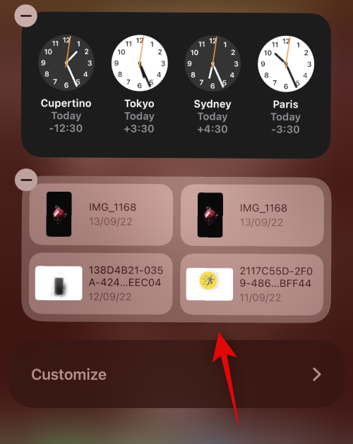 Sådan administreres widgets på iPhone på iOS 16