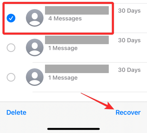 Mitä tapahtuu, kun kumoat viestin iMessagessa?