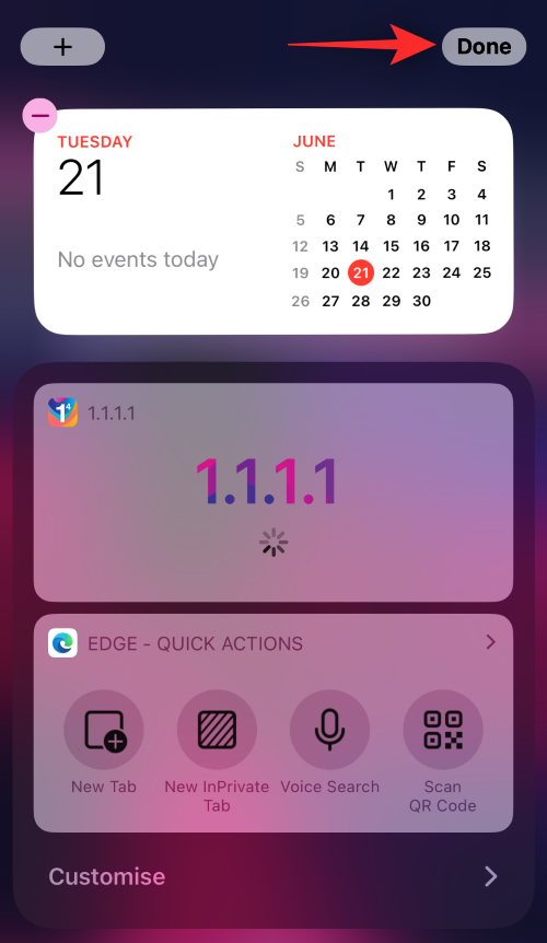 Sådan administreres widgets på iPhone på iOS 16