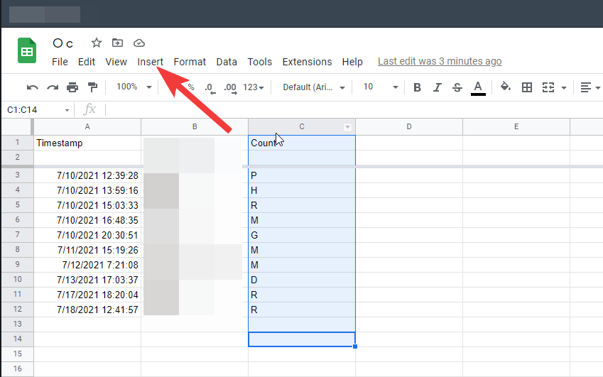 Hvordan lage et sektordiagram på Google Forms