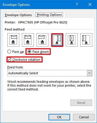 Hogyan nyomtathatunk borítékot a Microsoft Word programban
