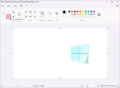 Як видалити фон зображення за допомогою Paint у Windows 11