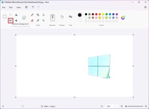 Hogyan távolítsuk el a kép hátterét a Paint segítségével Windows 11 rendszeren