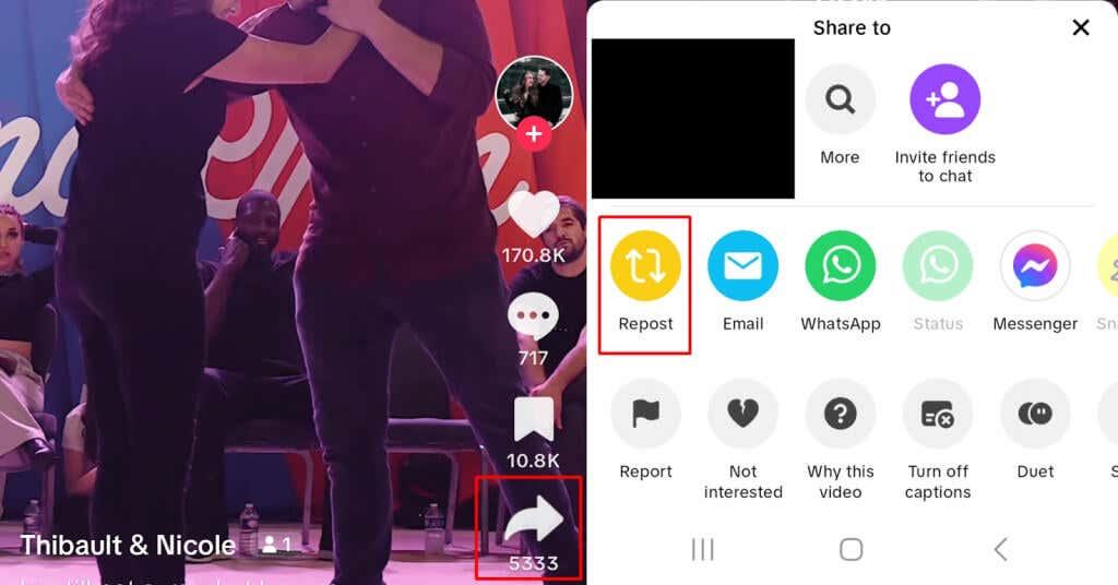 Ako vrátiť späť alebo odstrániť repost na TikTok