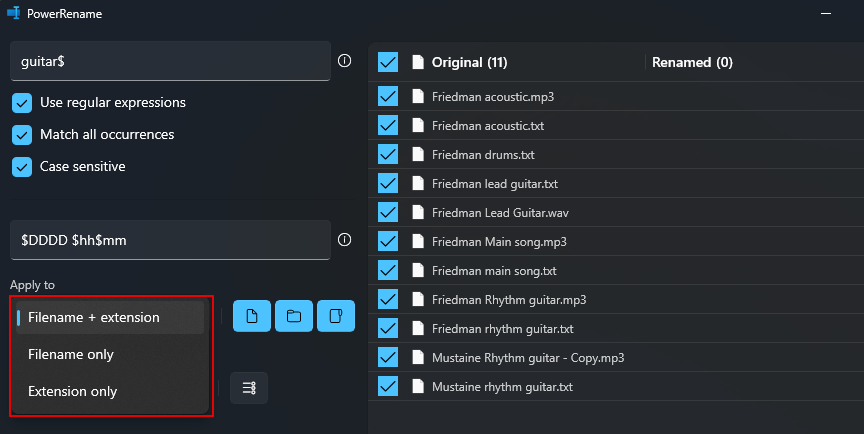 Windows PowerToys: як пакетно перейменувати файли та папки за допомогою PowerRename