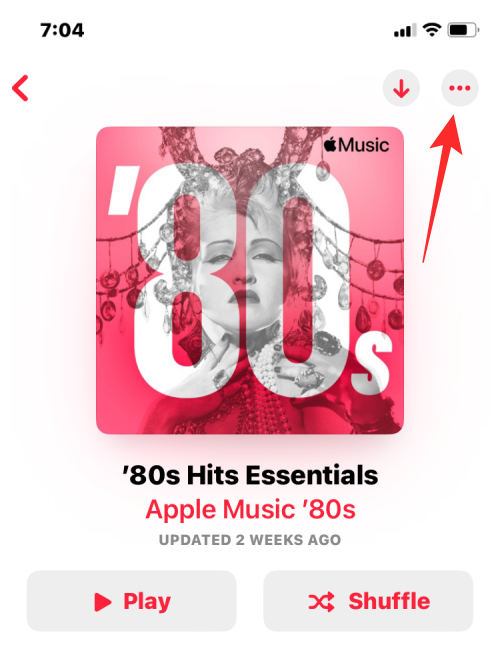 Jak třídit seznamy skladeb v Apple Music na iOS 16