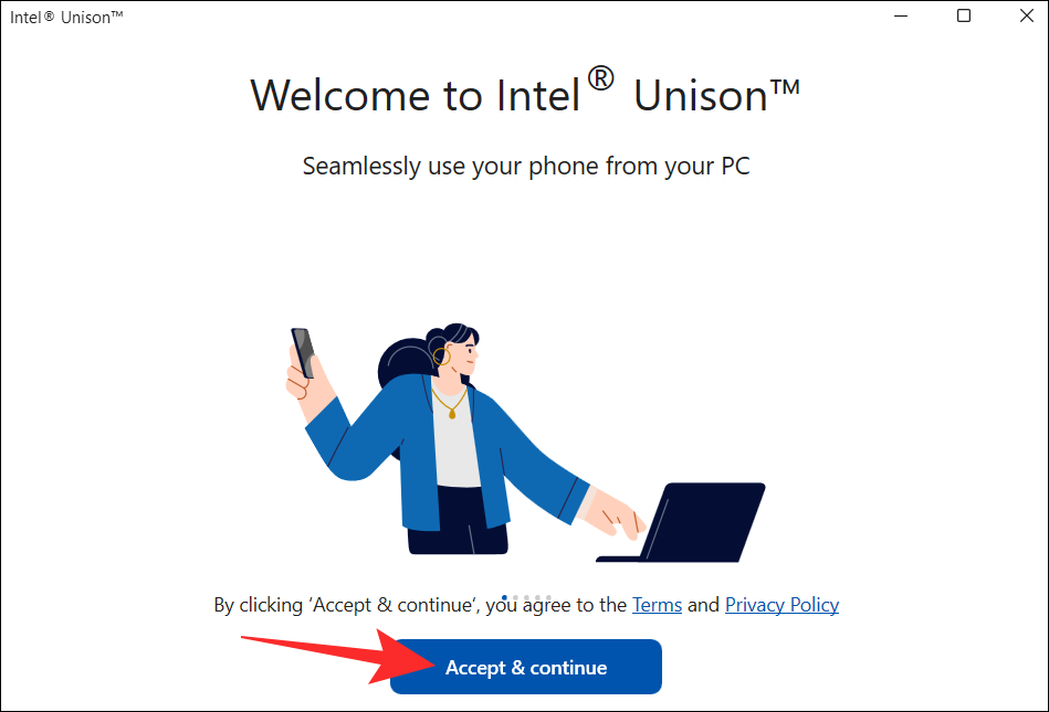 Slik bruker du Intel Unison-appen på Windows 11 for å koble til og synkronisere iPhone