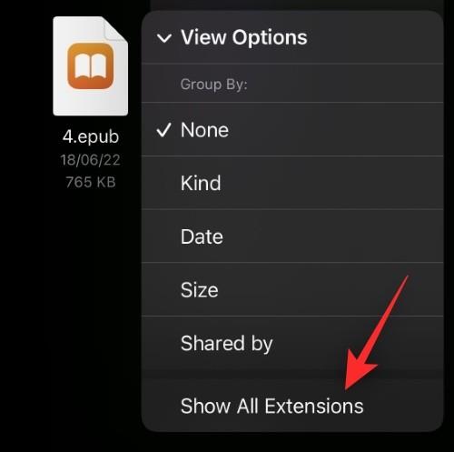 Як змінити розширення файлів на iPhone на iOS 16