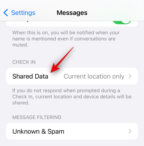 A Bejelentkezés az Messages alkalmazásban iOS 17 rendszeren