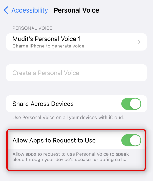 Är det säkert att använda Personal Voice på iOS 17 och var lagras din röst?