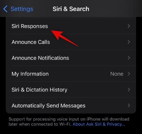 Jak přimět Siri tiše reagovat na iPhone