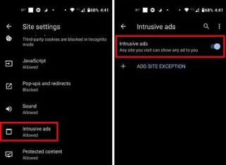 Kiwi za Android: Kako omogočiti blokator oglasov