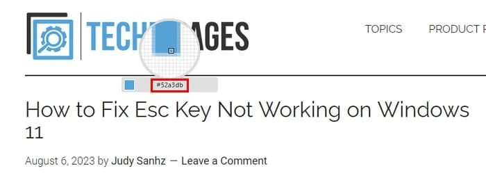 Firefox: Як визначити певний колір на веб-сторінці