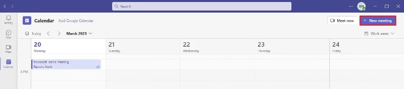 Jak nastavit opakující se schůzku v Teams