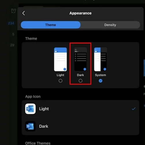 Kako vklopiti temni način v Outlooku