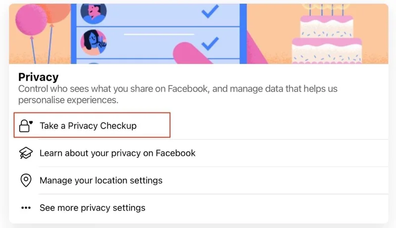 Πώς να αλλάξετε τις ρυθμίσεις απορρήτου του Facebook σε τηλέφωνο ή tablet