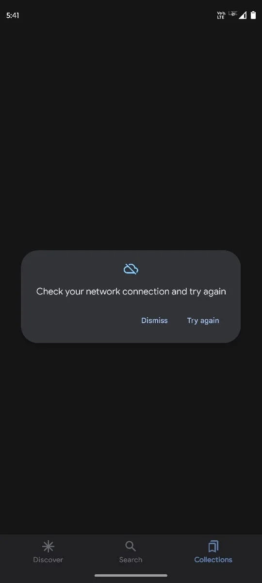 Popravite - Google za Android prikazuje, da je offline