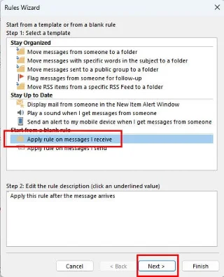 Automatické přeposílání e-mailů v Outlook 365