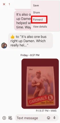 Android: Kako preusmeriti besedilno sporočilo