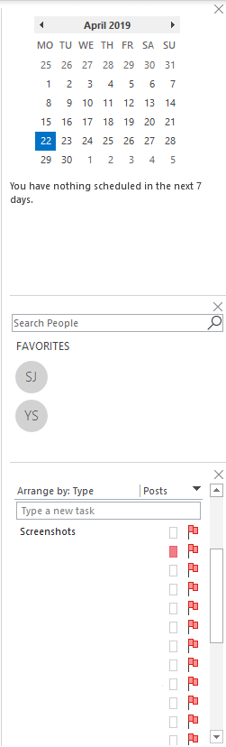 Passos per personalitzar la barra de tasques pendents a Outlook