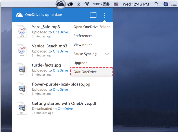 Πώς να απεγκαταστήσετε το OneDrive σε Mac