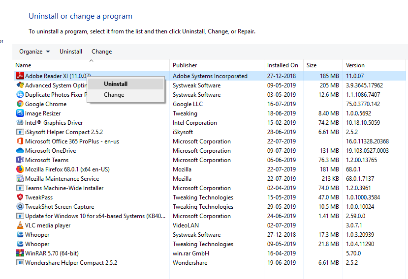 Kuinka korjata 100 levyn käyttö Windows 10 -virhe